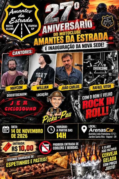 Flyer do evento